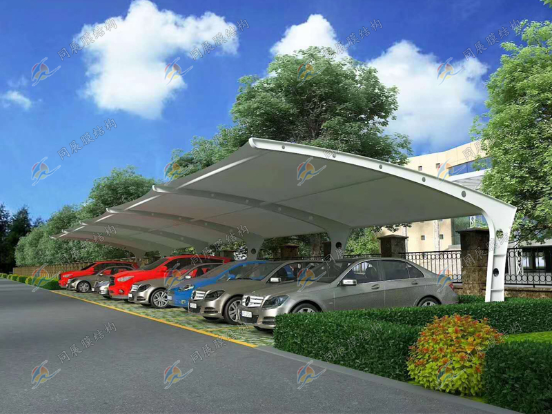 膜結構停車棚主要應用在哪些環境？